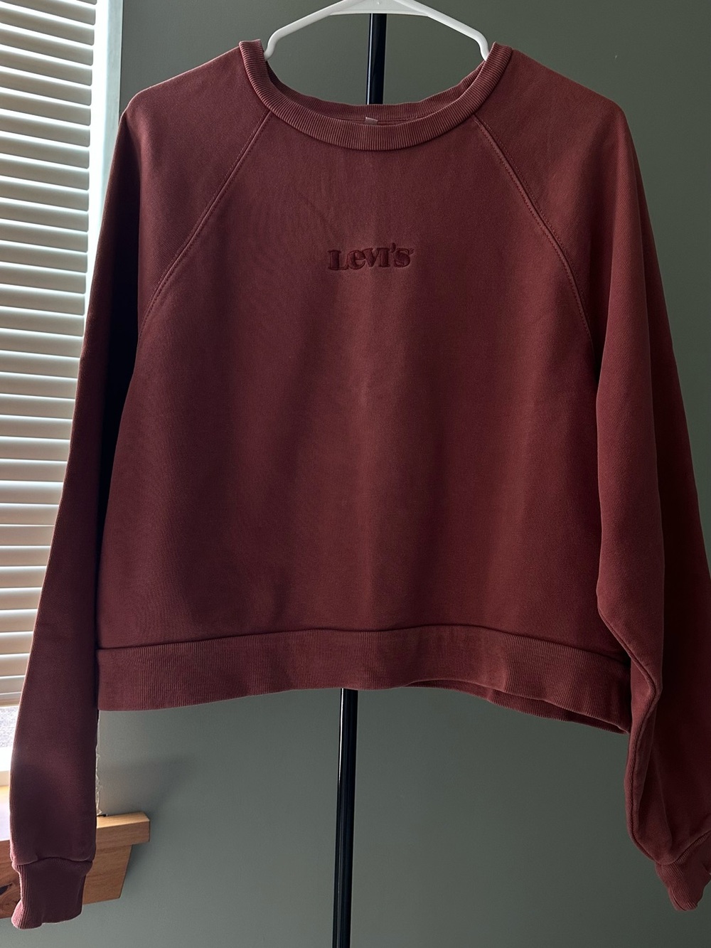 Levi's Women's Pullover Sweatshirt in Wine